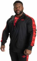 Better Bodies - Bronx Track Jacket - Black/red - Férfi Cipzáras Felső - Fekete/piros