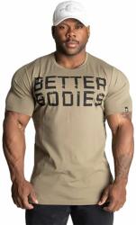 Better Bodies - Basic Tapered Tee - Washed Green- Férfi Póló - Mosott Zöld