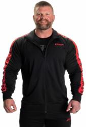 GASP INC - Track Suit Jacket - Retro Melegítőfelső - Fekete/piros