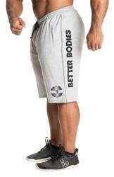 Better Bodies - Thermal Shorts- Grey Melange - Férfi Rövidnadrág - Világos Szürke