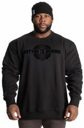 Better Bodies - Union Crewneck - Black - Férfi Felső - Fekete