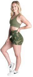Better Bodies - Empire Soft Shorts - Washed Green Camo - Női Short - Mosott Zöld Terepmintás