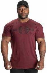 Better Bodies - Recruit Tee - Maroon - Férfi Póló - Bordó