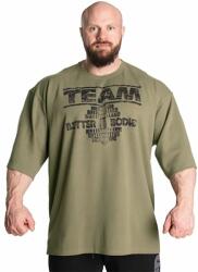 Better Bodies - Team Iron Thermal Tee - Washed Green - Férfi Póló - Mosott Zöld