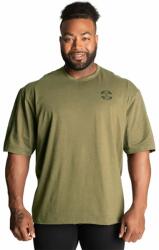 Better Bodies - Union Iron Tee - Army Green Melange - Férfi Póló - Katonai Zöld