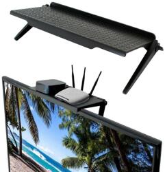  Suport pliabil de depozitare pentru TV sau Monitoare LCD, Maxim 4 Kg, Negru, 30 x 11 x 3 cm (MCT-AP_SL4)