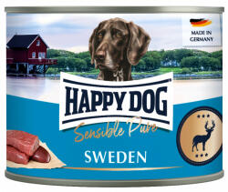 Happy Dog adult sweden vadhúsos kutya konzerv 200g