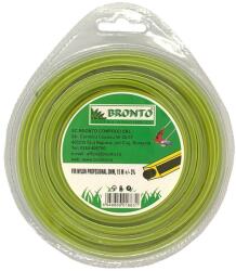 Bronto fir nylon 3.0mm 15m patratic- Bronto, in blister, cu insertie (D30015DBI) - agromoto