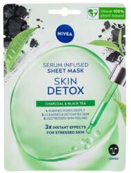 Nivea Skin Detox Serum Infused Sheet Mask mască de față 1 buc pentru femei