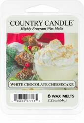 Country Candle White Chocolate Cheesecake ceară pentru aromatizator 64 g
