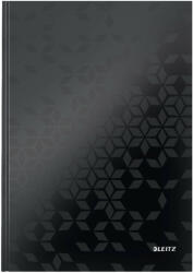 Leitz Notebook WOW, A4, linie, negru (46251095)