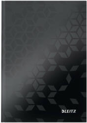 Leitz Notebook WOW, A5, linie, negru (46271095)