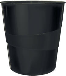 Leitz Coș de gunoi WOW, negru (52781095)
