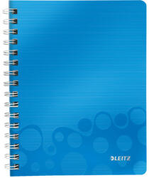 Leitz Caiet de notițe LEITZ WOW A5, PP, linie, albastru (46390036)