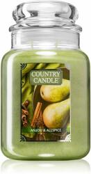 The Country Candle Company Anjou & Allspice illatgyertya kicsi 652 g