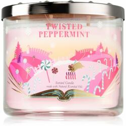 Bath & Body Works Twisted Peppermint lumânare parfumată 411 g