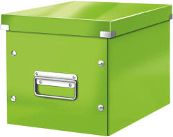 Leitz Click&Store négyzet alakú doboz, M méret (A5), zöld (61090054)