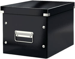 Leitz Click&Store szögletes doboz, M méret (A5), fekete (61090095)