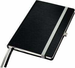 Leitz Style A5, sima, kemény borító, fekete - 80 lap (44520094)