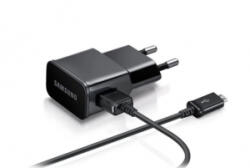Samsung hálózati töltő adapter + microUSB kábel fekete (ETA-U90EBE_ECC1DU4BBE / ECB-DU5AB)