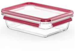 Tefal - Élelmiszer tartó 1, 1 l MSEAL GLASS piros/üveg N1040910 (GS0287)