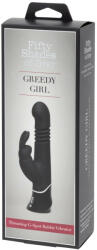 Fifty Shades of Grey Greedy Girl - lökő vibrátor (fekete) - szexvital