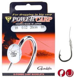 Gamakatsu Carlige legate Gamakatsu Legat Power Carp Nr. 14 0.14mm 20cm (GK.180037.14.14)