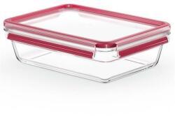 Tefal - Élelmiszerdoboz 2 l MSEAL GLASS piros/üveg N1041110 (GS0282)