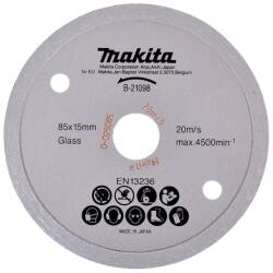  Disc diamantat pentru sticla si gresie 85 x 1.8 x 15 mm, Makita (B-21098) Disc de taiere