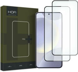 HOFI Folie de protectie Ecran HOFI Glass PRO+ pentru Samsung Galaxy S24 S921, Sticla Securizata, Full Glue, Set 2 bucati, 2.5D, Neagra (fol/ec/hof/glass/pro+/sgs24) - vexio