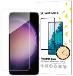 Wozinsky Folie de protectie Ecran WZK pentru Samsung Galaxy S24+ S926, Sticla Securizata, Full Glue, Transparenta (fol/ec/wzk/sgs24+/st/fu/tr) - vexio