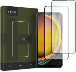 HOFI Folie de protectie Ecran HOFI Glass PRO+ pentru Samsung Galaxy Xcover7 G556, Sticla Securizata, Full Glue, Set 2 bucati, 2.5D, Neagra (fol/ec/hof/gl/sgx/st/fu/se/25/ne) - vexio