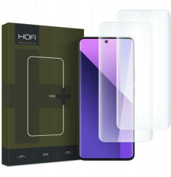 HOFI Folie de protectie Ecran HOFI PRO+ pentru Xiaomi Redmi Note 13 Pro+, Sticla Securizata, UV Glue, Set 2 bucati (fol/ec/hof/pr/xrn/st/uv) - vexio