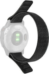 Ricardo Curea 22mm, nailon, negru (Garmin Fenix 7/6/5 etc. )