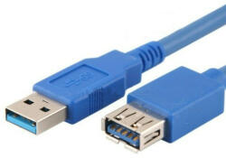 KAU-USB hossz. kábel A(M)-A(F) 3m 3.0 Kolink