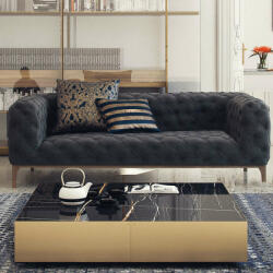 Butorpiac Fashion - Grey 2 Személyes kanapé 198x100x71 Szürke (SAJASR8682870942103F)