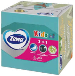  Papírzsebkendő ZEWA Kids 3 rétegű 60 darabos dobozos