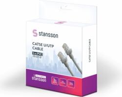 Stansson U/UTP CAT5e Patch kábel 5m - Bézs (CS-217-D)