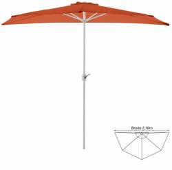 Garthen Balkon napernyő fékör alakú 2, 7 m terakota karral (GM35098)