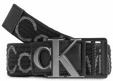Calvin Klein Jeans Curea pentru Bărbați Monogram Slider Webbing Belt35Mm K50K511819 Negru