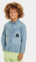 Calvin Klein Jeans cămașă de blugi IB0IB02008 Albastru Regular Fit