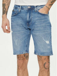 Pepe Jeans Pantaloni scurți de blugi Taper Short PM801084RH7 Albastru Regular Fit