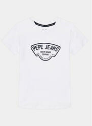 Pepe Jeans Tricou Regen PB503848 Alb Regular Fit
