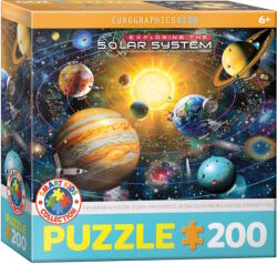 EUROGRAPHICS 200 db-os puzzle - Exploring the Solar System (6200-5486) (6200-5486)