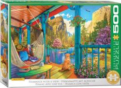 EUROGRAPHICS 500 db-os puzzle - Hammock with a view (6500-5885) (6500-5885)