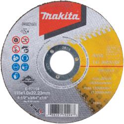 Makita E-17114 Vágótárcsa INOX A60v 115x1mm (E-17114)