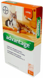 Advantage Spot-on Cat 0, 4ml (4kg-ig) 1x