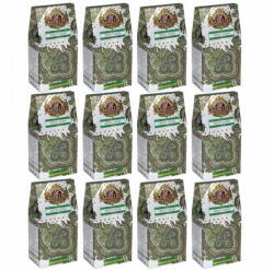 sarcia. eu BASILUR White Moon Ceyloni zöld tea, laza levelű, tejes aromájú, 100 g x12