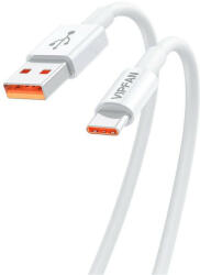 Vipfan X17 USB-USB-C kábel 6A 1, 2m fehér (X17TC)
