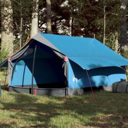  Cort de camping 2 persoane albastru 193x122x96 cm tafta 185t (94360) Cort